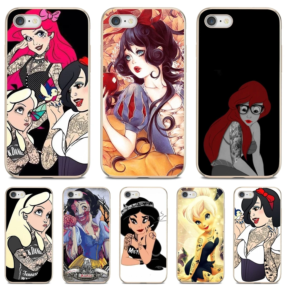 Чехол с татуировкой Ariel D Alice Snow C White для Xiaomi mi Redmi Note 3 4 4X 5 6 7 8 8t 9 9s 9t 10 pro lite|Бамперы| |