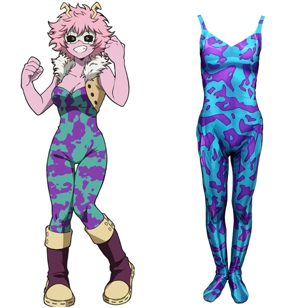 

Костюм для косплея из аниме «Mina Ashido My Hero academic» без рукавов