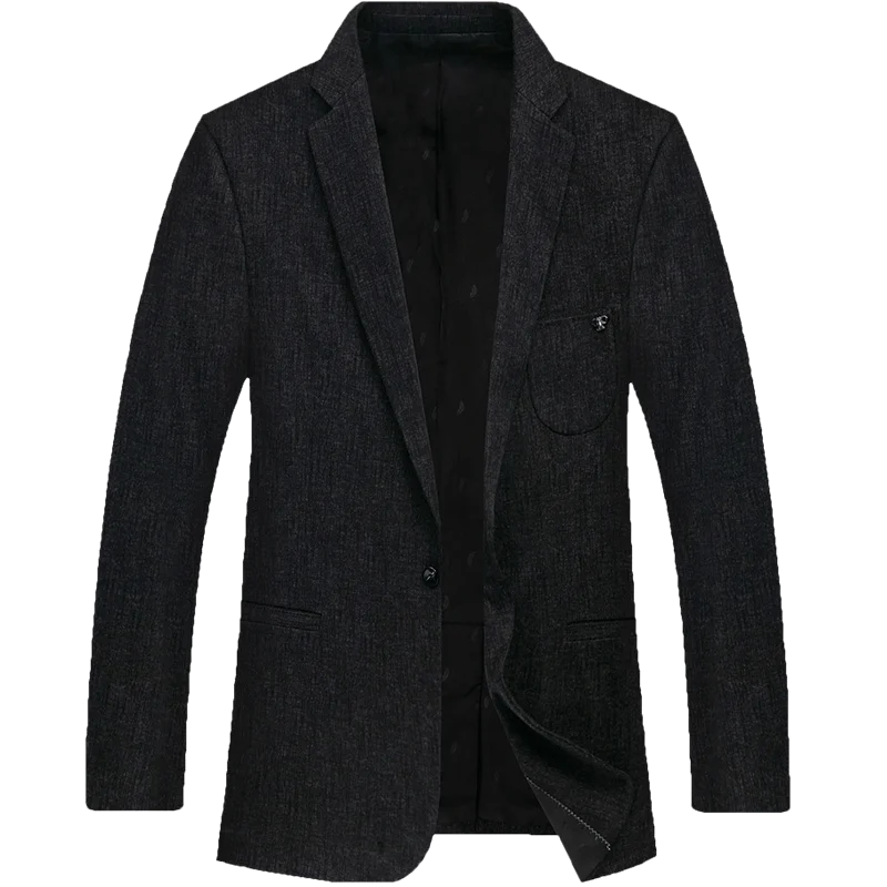 Мужской пиджак с длинным рукавом приталенный большого размера 10XL 8XL 6XL 5XL для