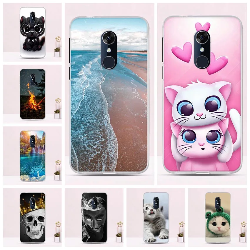 For Alcatel 3 5052D Case Silicone Shell Phone Protecive Back Cover Coque Print Pattern for 3L 5034D | Мобильные телефоны и