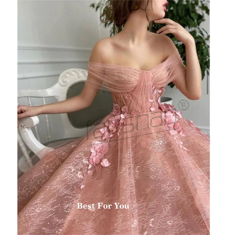 Женское вечернее платье без рукавов Fanshao розовое ТРАПЕЦИЕВИДНОЕ ПЛАТЬЕ до