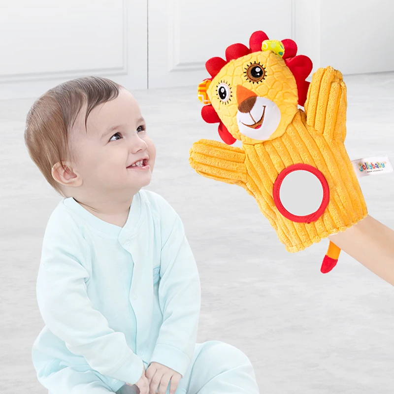 Игрушка-погремушка Монтессори для детей, Мягкая Плюшевая Кукла-прорезыватель для детей, подарок на день рождения, Детская плюшевая игрушка