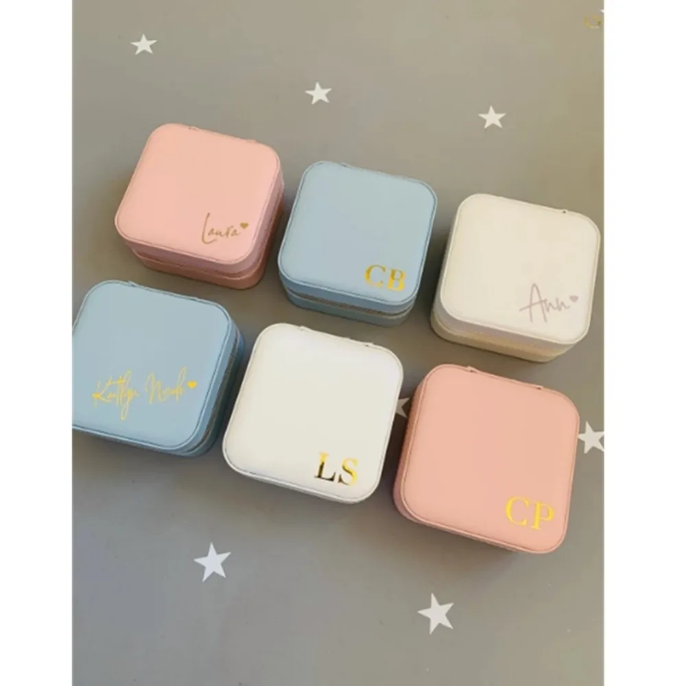 , Proposal Gift Boxes, Honeymoon Gift Elegant Ring Box Travel Jewellery Case Girls Jewelry Organizer Box