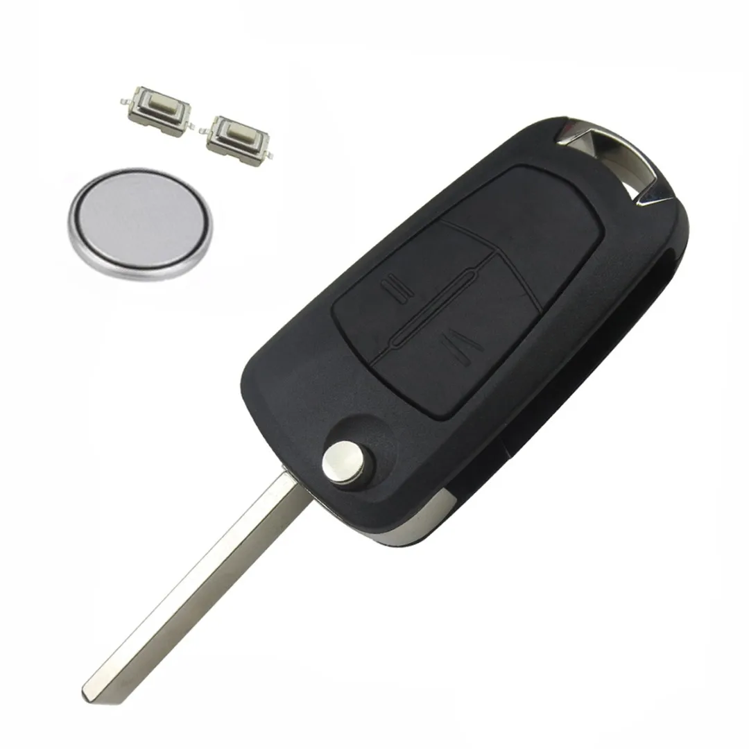 Автомобильный пульт дистанционного управления с 2 кнопками для Vauxhall Opel Corsa Astra Vectra