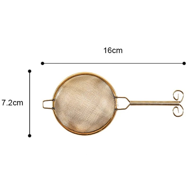 Новое Коническое коктейльное сито из нержавеющей стали отлично подходит для