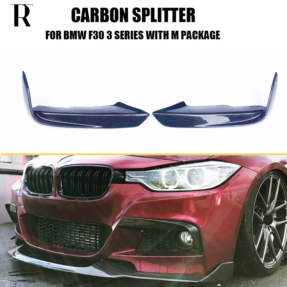 Передний бампер из углеродного волокна передний для BMW F30 Sedan F31 Wagon 320 328 330 340