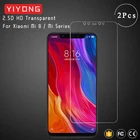 YIYONG стекло для Xiaomi mi 8 mi 8 Pro 6X A3 Lite закаленное стекло для защиты экрана для Xiaomi mi A2 Lite A1 mi 6 X mi x 3 2 2S стекло