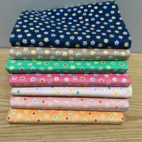100 cotton printed fabric by the yard colored stars pattern sewing supplies material clothes dress making diy crafts 45145cm