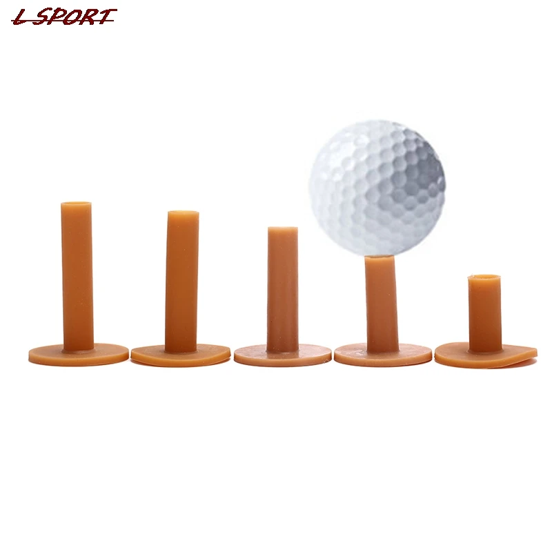 

43/54/70/80/83mm Rubber Golf Tee Holder Training Practice Tee Mat Golves Ball Hole Holders Beginner Trainer Practice