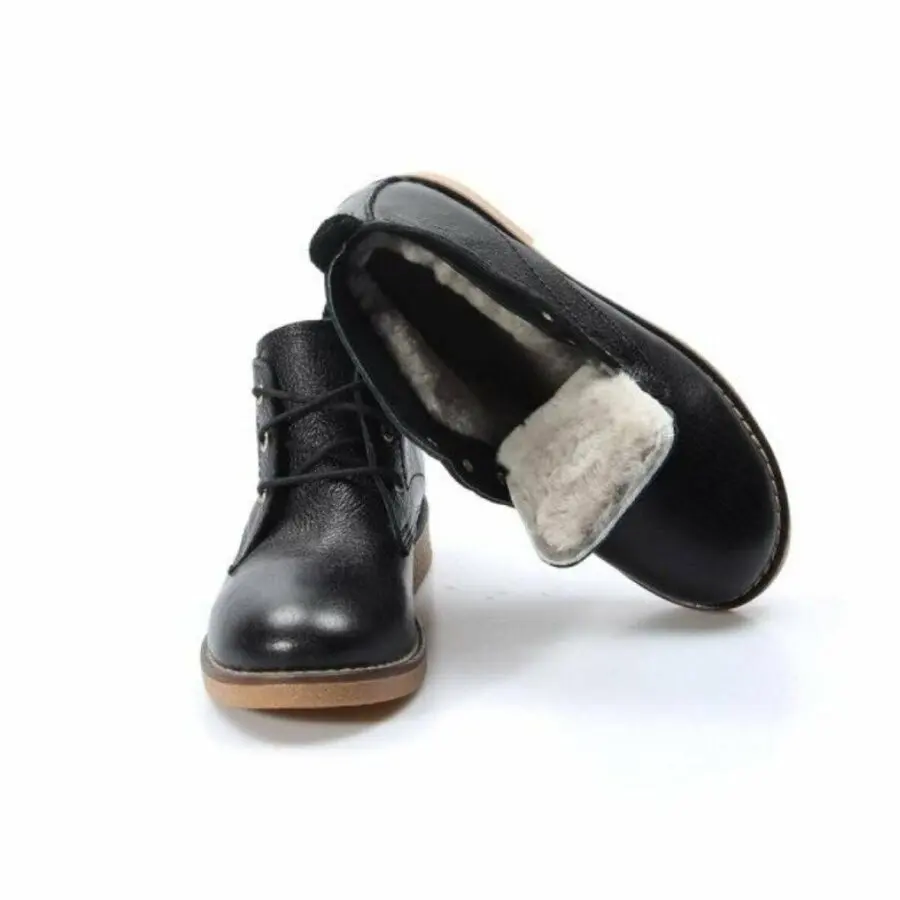 

Fast Step Genuine Leather & Sheepskin Unisex Kids Worker Boots 758 Kfa1000