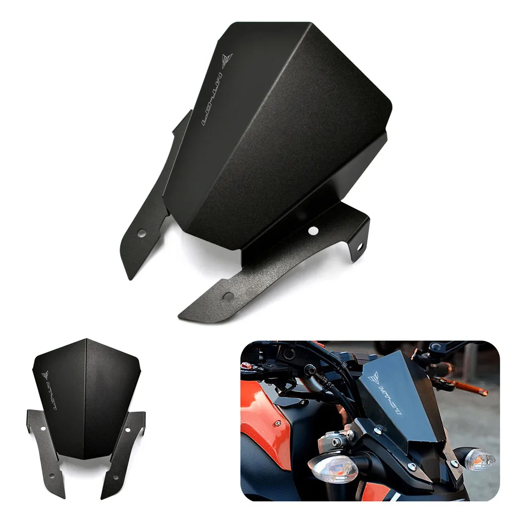 

Windscreen For Yamaha MT-07 MT07 2013-2017 Windshield Wind Deflector MT 07 2013 2014 2015 2016 2017