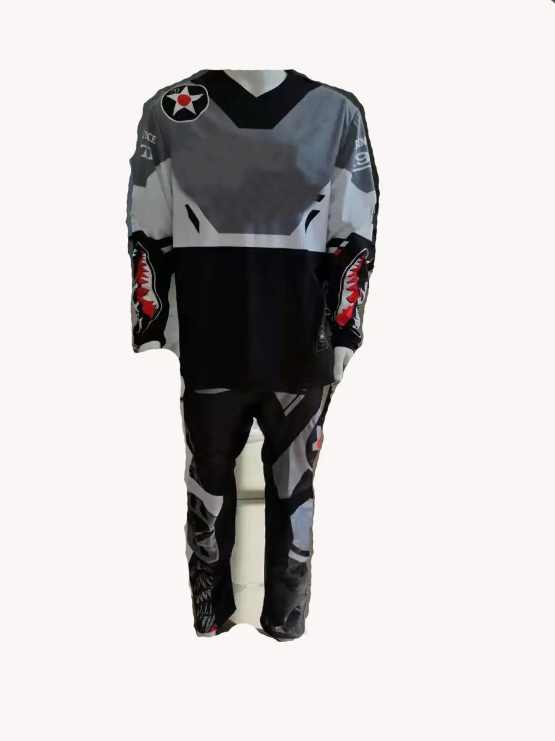 2020 MX/ATV/DH Element Warhawk красный/синий Мотокросс MX dirt bike gear Racing Jersey Pants combo set | Автомобили и