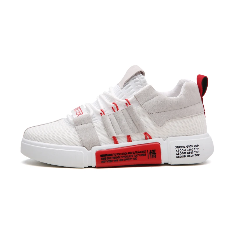 Мужская обувь весна 2019 новая белая спортивная холщовая на плоской подошве летняя