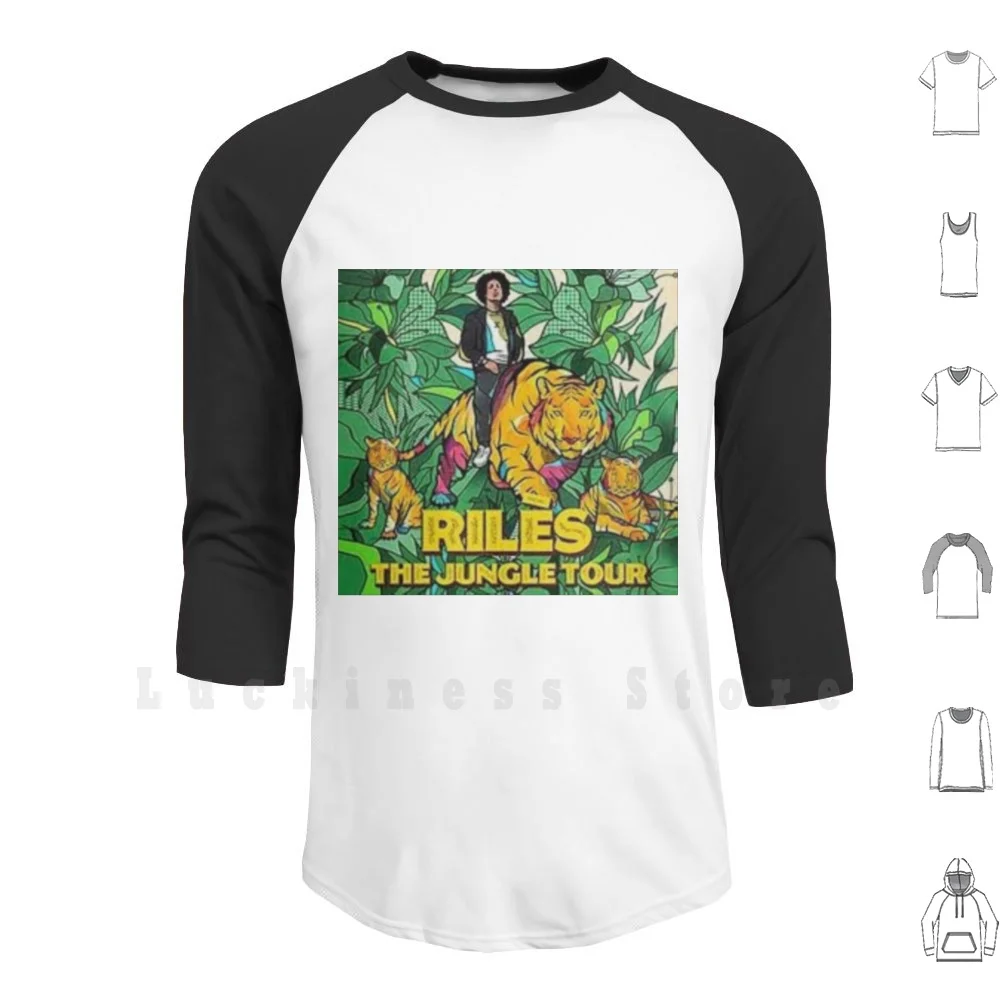 Худи Riles The Jungle Tower с длинным рукавом Rilesundayz хип-хоп рэп кашими 2019 фанаты искусства