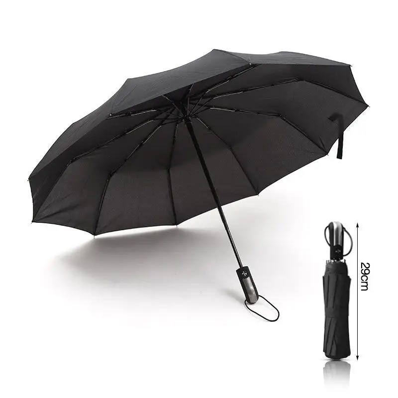 Полностью автоматические зонты SJ для деловых мужчин и женщин ветрозащитные
