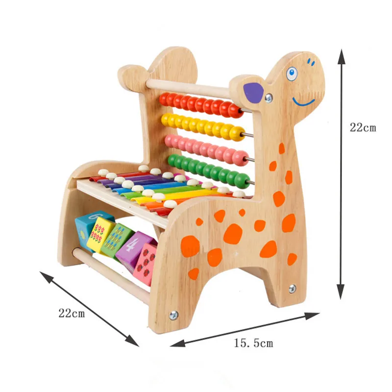Деревянная подставка для оленя детские музыкальные восприятия арфа ксилофон