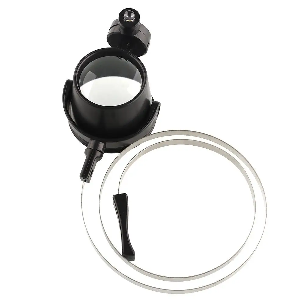 

New Portable 15X Head Band Eye Led Magnifier Loupe Jewelers Glass Watch