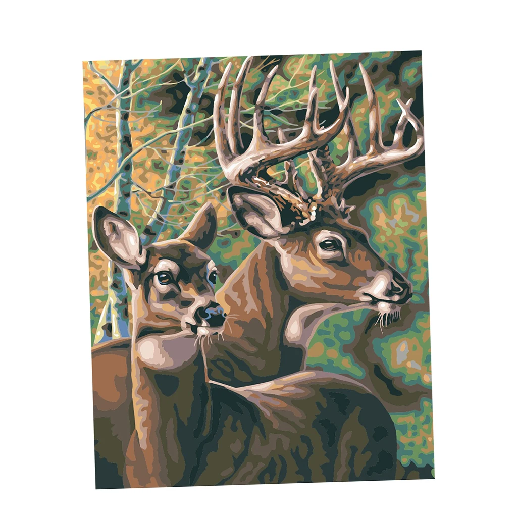 Рисование по номерам комплект DIY картина маслом рисунок на холсте домашний декор