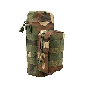 CP Тактический Чехол для бутылки с водой MOLLE, держатель, сумка для хранения, сумка-переноска с MOLLE, лямки для 1л, 32 унции, бутылка для воды - Цвет: CP