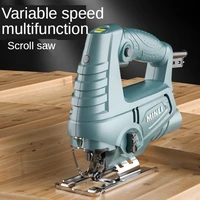 electric jig saw small multi function cutting machine woodworking electric saw pull flower flashlight according to wire saw tool