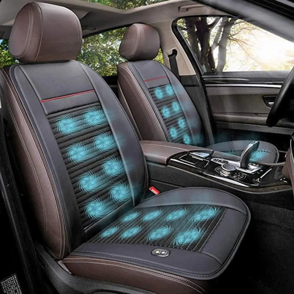 12 В Новая летняя Автомобильная вентиляционная подушка холодная кондиционер