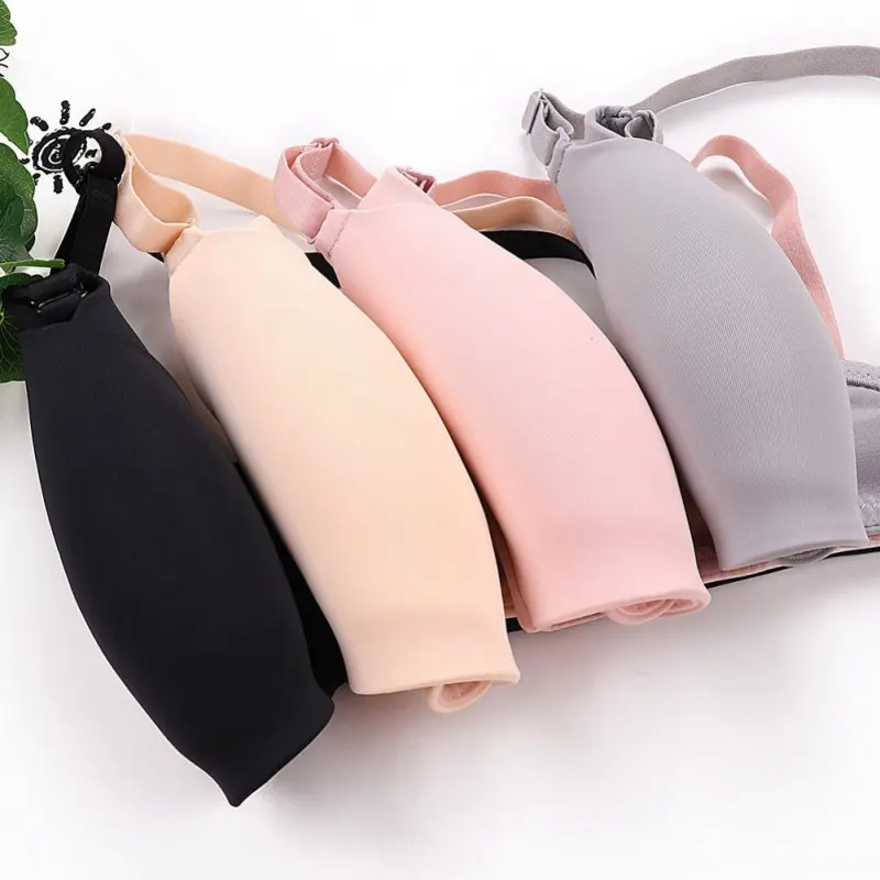 

Women's Seamless Push Up Bra Thin Section Comfortable One-piece Smooth Without Steel Rings Gathered Bra Sexy Underwear Bra