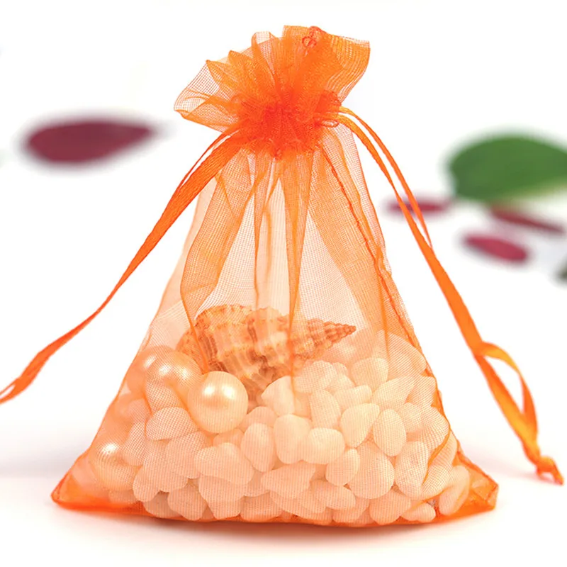 100 шт. пакеты из органзы 10 х15 см|Подарочные сумки и упаковка| |