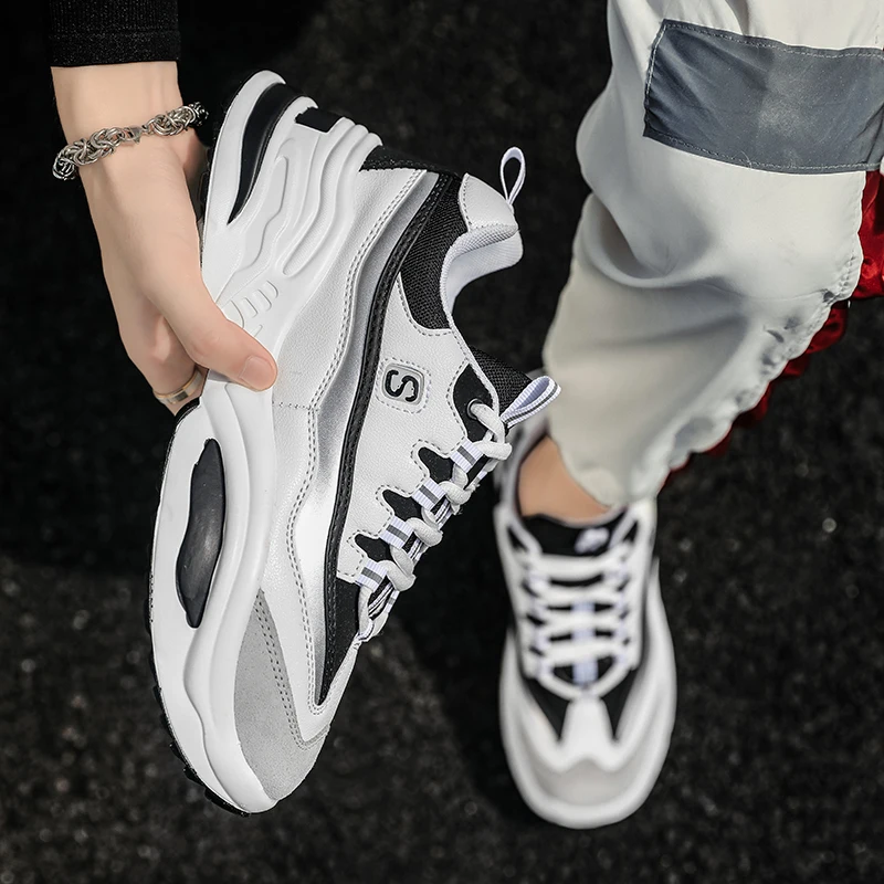 

Spring Autumn Walking Shoes for Man Comfortable Gym Sneakers Men Anti Slip Athletic Men Shoe Luxury Brand Outdoor Sports Shoes