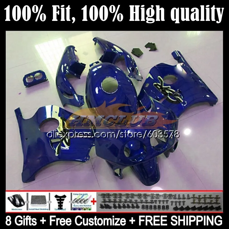 

Injection For HONDA CBR 250 250RR 1990 1991 1992 1993 1994 43CL.206 CBR250RR MC22 CBR250 R RR 95 96 97 98 99 Fairing Glossy Blue