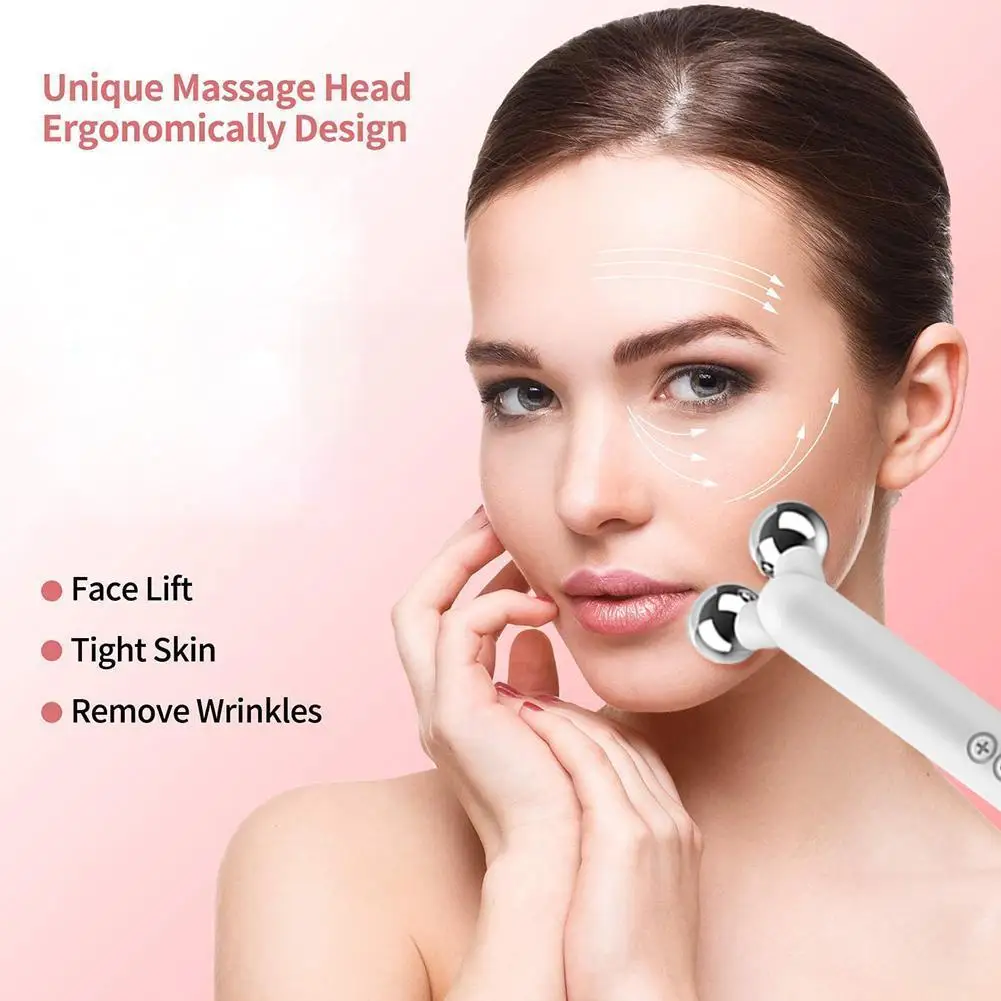 

Microcurrent Vibration Massage Remove Wrinkles Massager Lifting V Double Skin Eliminate Chin Firming Face Tool Care R3x6