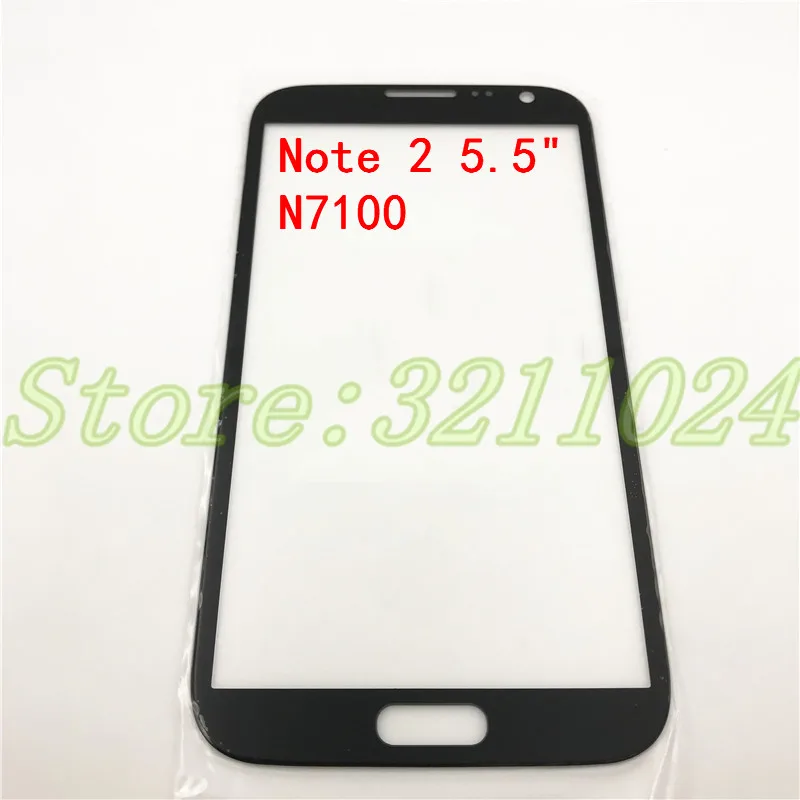 Для Samsung Galaxy Note 1 2 3 4 5 N7000 N7100 N900 N910 N920 внешнее стекло крышка объектива сенсорный