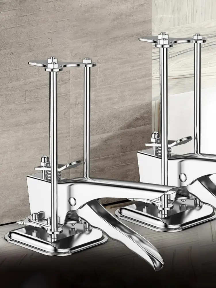 Viking Arms Tile Height Regulator Clamping Construction Tool Labor-Saving Stainless Steel Locator Leveling System Lifter