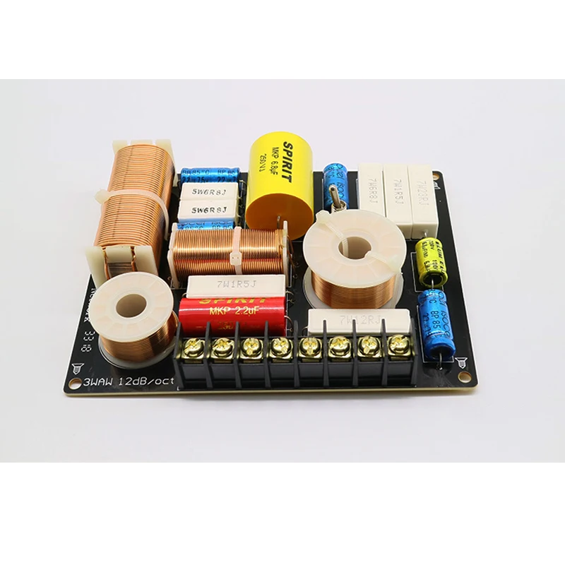 KYYSLB HY-3F01 280 Вт 4-8ohm домашний динамик кроссовер трёхполосный настоящие материалы
