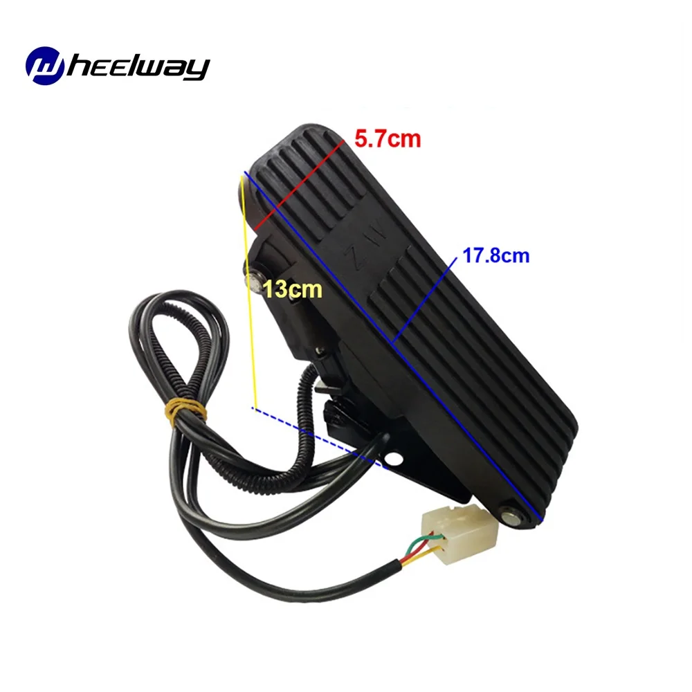 

Electric Scooter Foot Pedal Throttle Ebike Electric Tricycle Accelerator Pedal Speed Control Bicycle kit Automobiles Pedals