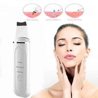 skin scrubber facial scrubber electric gentle ultrasonic facial cleaner spatula face lifting blackhead remover massager