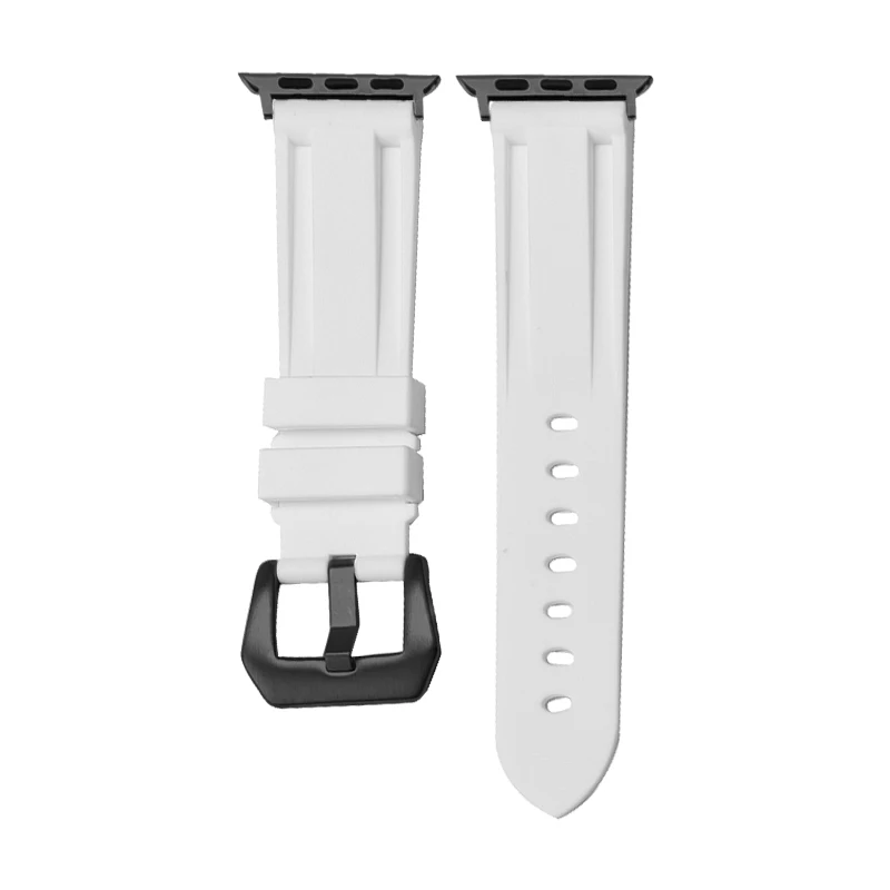 Ремешок резиновый для Apple Watch Band водонепроницаемый спортивный браслет iWatch Series 5 4 3