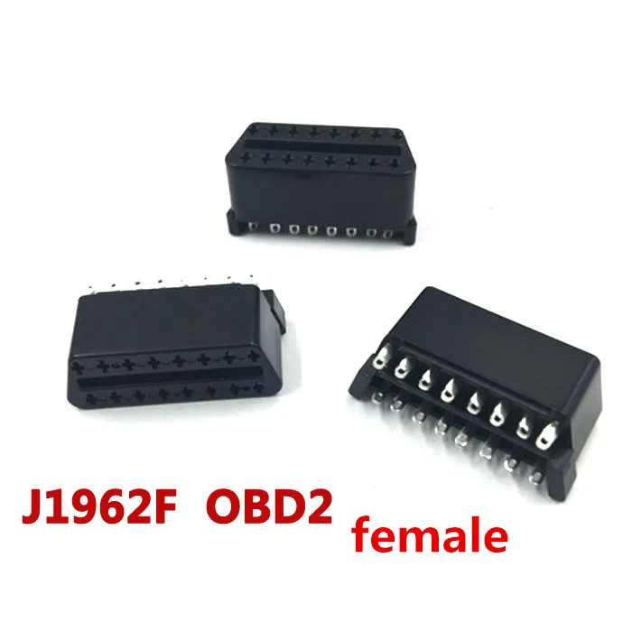 Автомобильный гнездовой разъем J1962f obd2 16PIN мини заглушка OBDII адаптер для