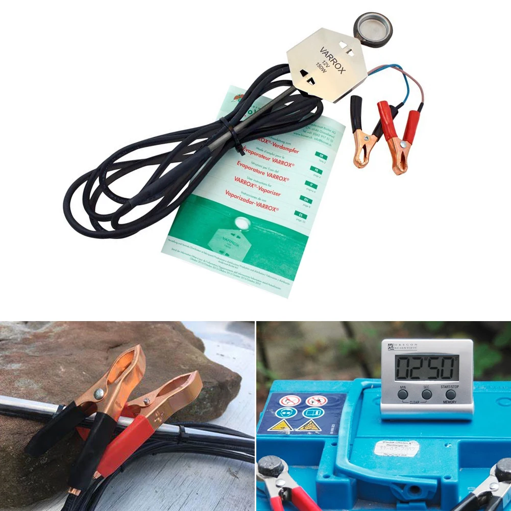 

Beekeeping Tool Oxalic Acid Vaporizer Metal Mite Medicine Heating Fumigator Atomizer External Power Supply 12V 150W Vaporizer