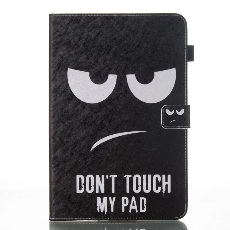 Новый Модный чехол из ПУ кожи с принтом для Samsung Galaxy Tab A 10 1 2016 S Pen P580 P585 магнитный
