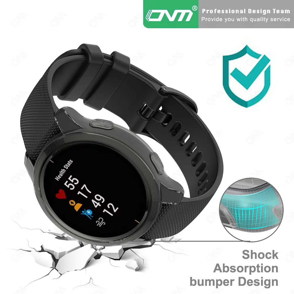 3-в-1 защитный чехол + Защита экрана для Garmin Venu 2 2S Vivoactive 4 4S Смарт-часы Защитная