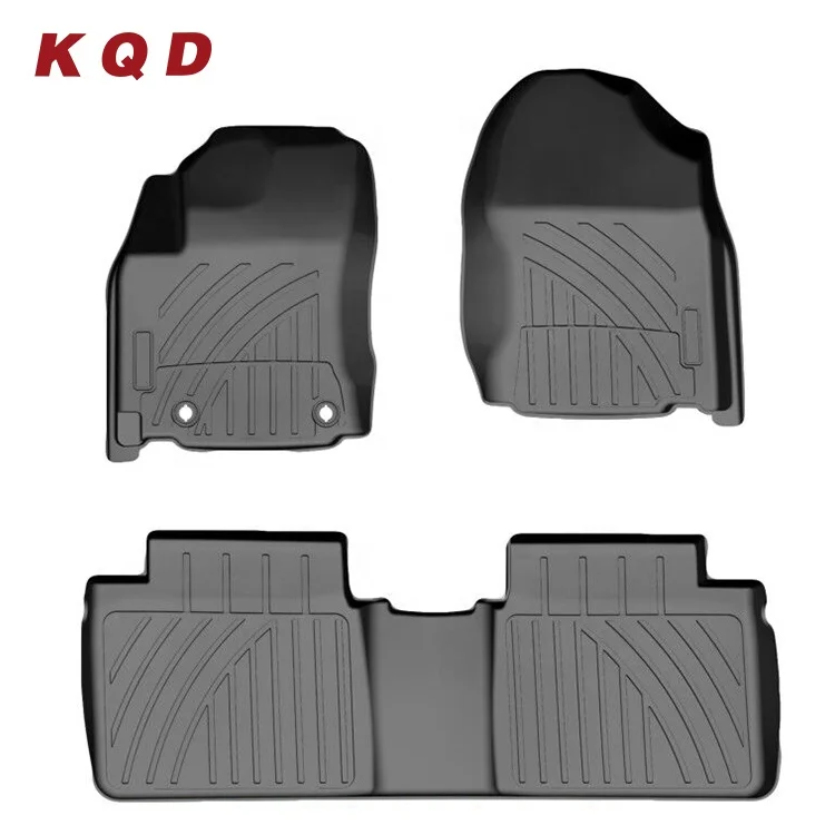

Non Skid Custom 3d Carpet Car Mats New Design Waterproof TPO Foot Floor Car Mat For Corolla