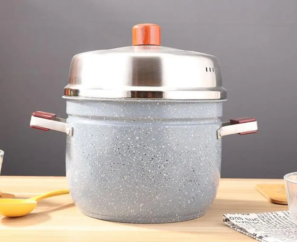 

Cookware Snow Pan Pot Maifan Stone Soup Pot Steamer Hot Pot Non-stick Baby Food Supplement Pot Noodle Pot Milk Pot Hot Milk