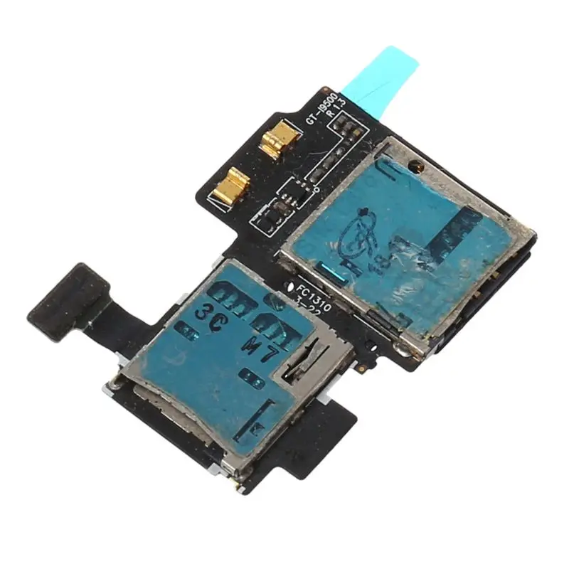 MOLA Micro SD Card Tray SIM Holder Slot Reader Flex Cable for Samsung Galaxy S4 i9500 i9505 | Электроника