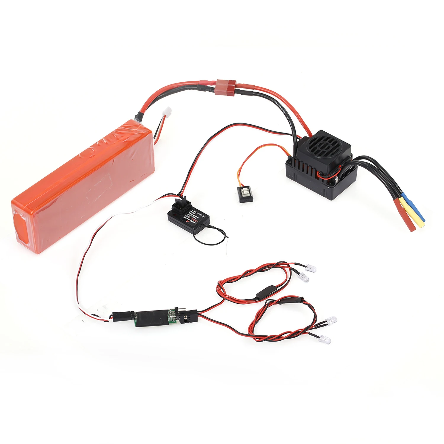 LED Lamp Light Control Switch Panel System Turn On/Off Breath Flash 3CH for Traxxas Hsp Redcat Rc4wd Tamiya Axial | Игрушки и хобби