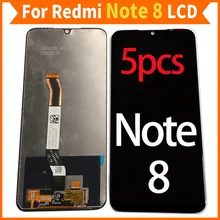 Wholesale 5 Pieces / Lot For Xiaomi Redmi Note 8 Note8 LCD Screen Display With Touch Assembly Mobile Phone Parts