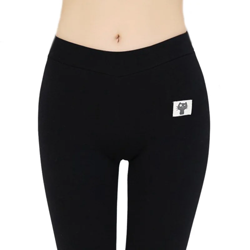 Женские зимние леггинсы CHSDCSI новые модные эластичные брюки с высокой талией