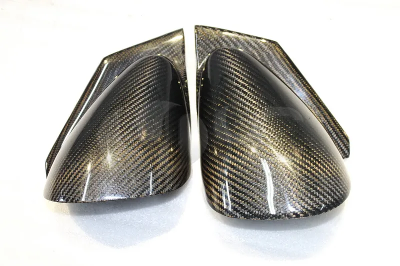 Автомобильные аксессуары для стайлинга боковые колпачки зеркал из углеродного