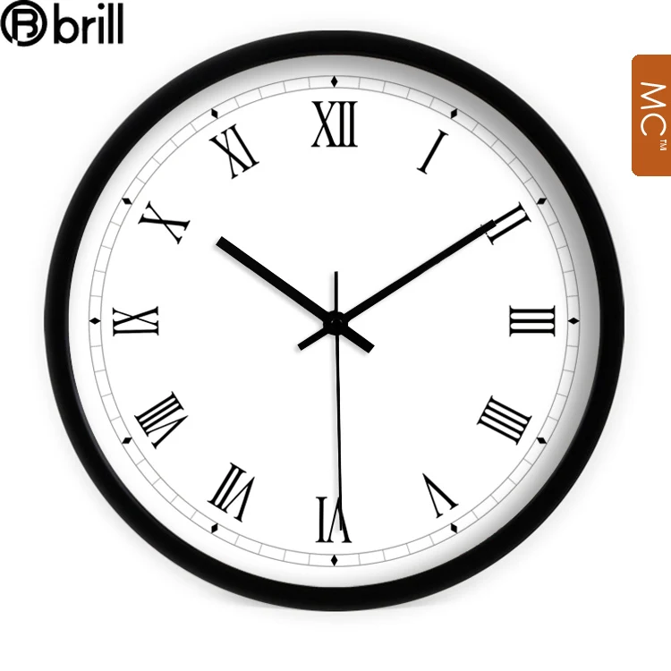 

Creative Nordic Wall Clock Living Room Bedroom Silent Metal Wall Watches Home Decor Horloge Murale Design Moderne Reloj De Pared