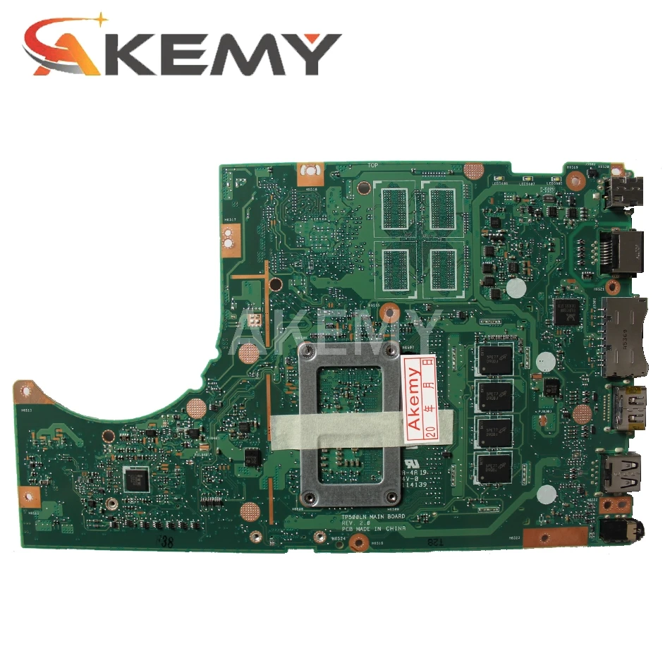 

SAMXINNO For ASUS TP500LAB Laotop Mainboard TP500L TP500LA TP500LN TP500LAB Motherboard with 4G RAM I5-5200 CPU
