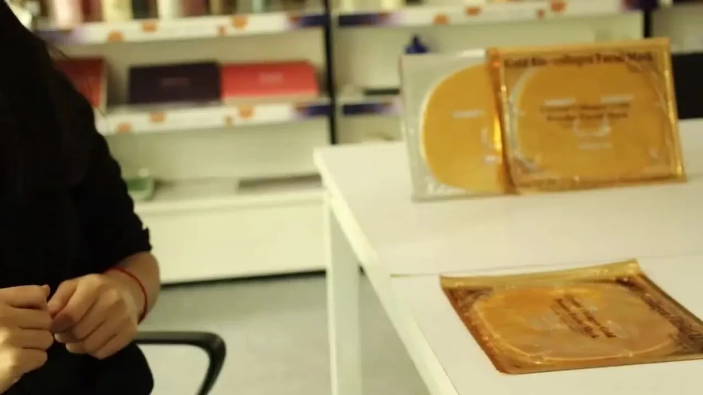 24K Золотая маска для лица Антивозрастная укрепляющая увлажняющая Органическая